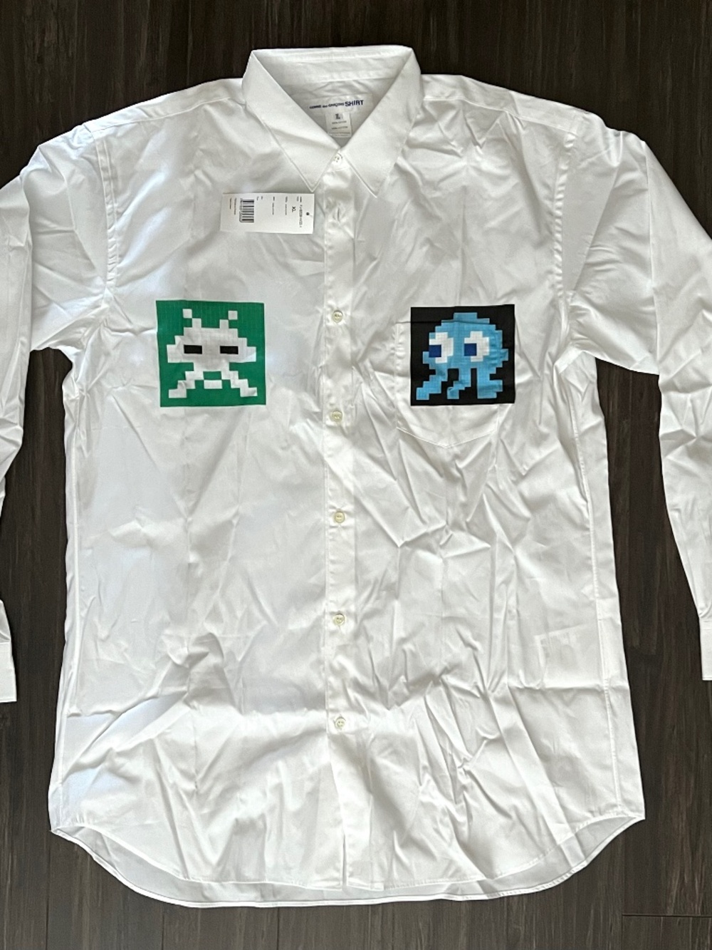 Comme des Garcons Shirt Invader XL